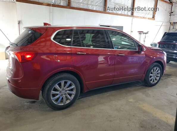 LRBFXCSA5LD099410 2020 BUICK ENVISION Темно-бордовый Задняя правая четверть