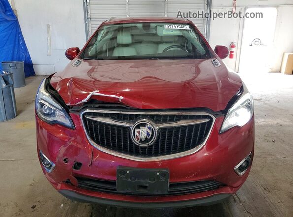 LRBFXCSA5LD099410 2020 BUICK ENVISION Темно-бордовый Вид спереди