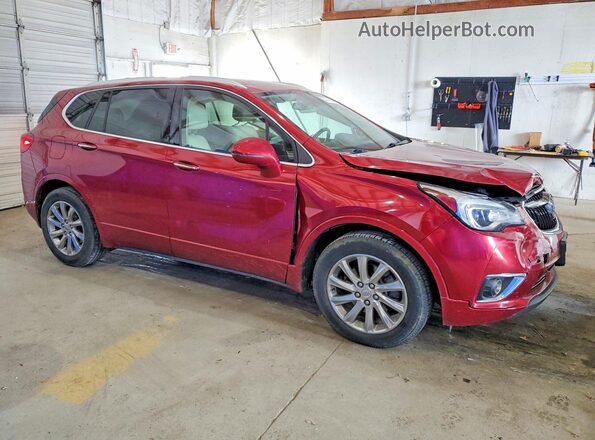 LRBFXCSA5LD099410 2020 BUICK ENVISION Темно-бордовый Передняя правая четверть