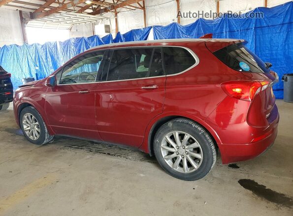 LRBFXCSA5LD099410 2020 BUICK ENVISION Темно-бордовый Задняя левая четверть