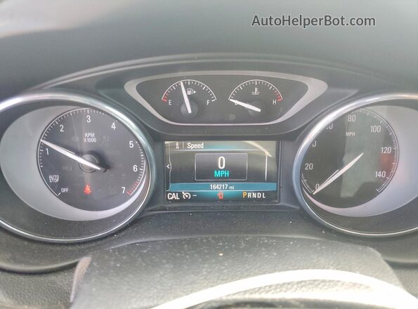 LRBFXCSA7KD003081 2019 BUICK ENVISION White Instrument cluster view