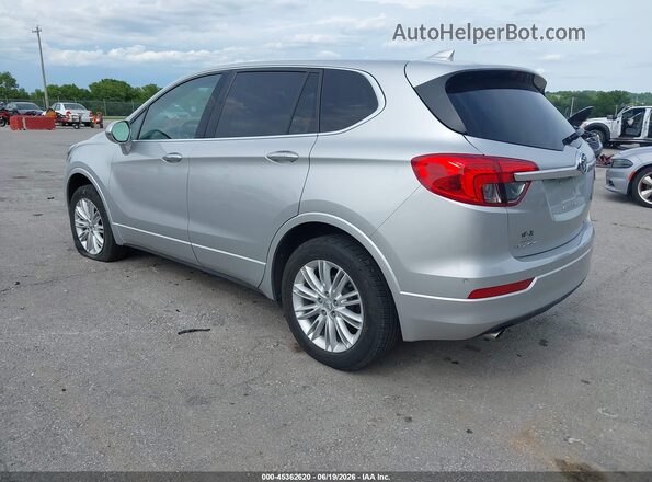 LRBFXCSA8HD100329 2017 BUICK ENVISION Silver Rear left