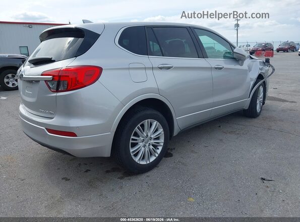 LRBFXCSA8HD100329 2017 BUICK ENVISION Silver Rear right
