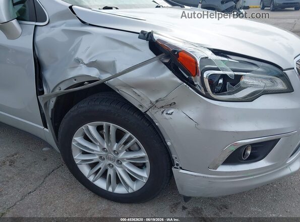 LRBFXCSA8HD100329 2017 BUICK ENVISION Silver Front view