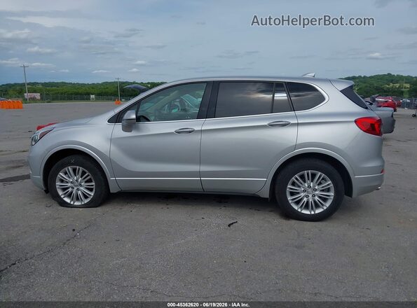 LRBFXCSA8HD100329 2017 BUICK ENVISION Silver 360 interior view