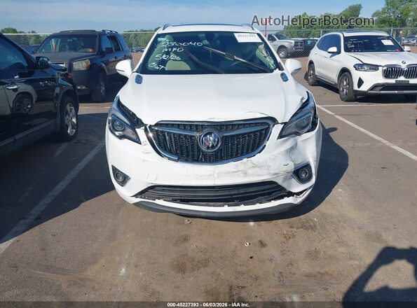 LRBFXCSA8LD230040 2020 BUICK ENVISION White Vista frontal