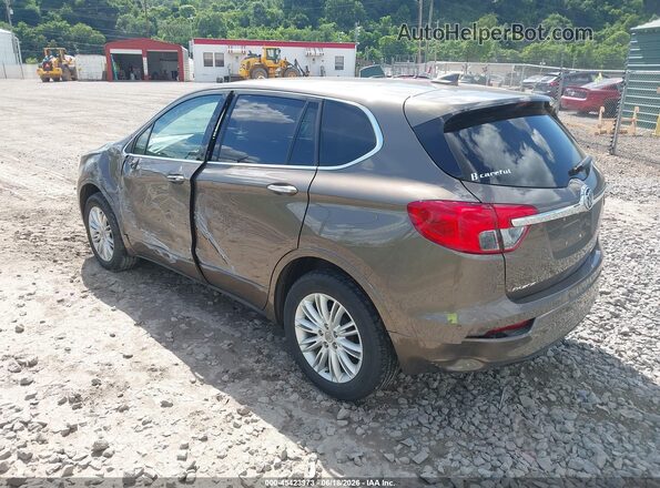 LRBFXCSA9HD088241 2017 BUICK ENVISION Gold Rear left