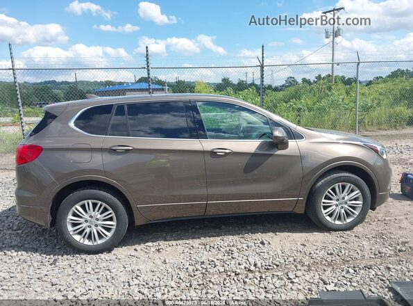 LRBFXCSA9HD088241 2017 BUICK ENVISION Gold Rear interior view