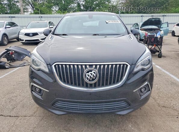 LRBFXCSA9JD003310 2018 BUICK ENVISION Black Widok z przodu