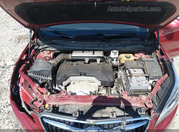 LRBFXCSA9KD129927 2019 BUICK ENVISION Red Հետևի տեսք