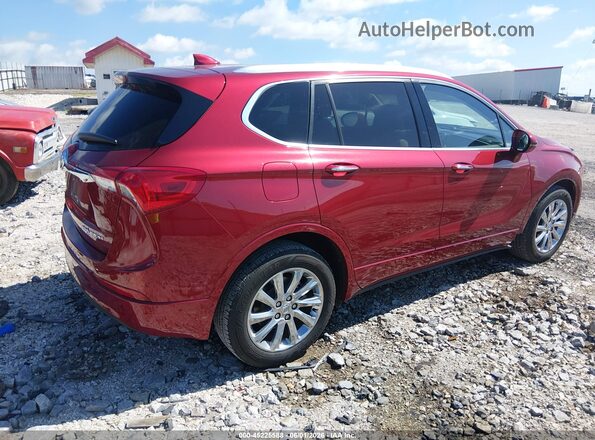 LRBFXCSA9KD129927 2019 BUICK ENVISION Red Հետևի աջ