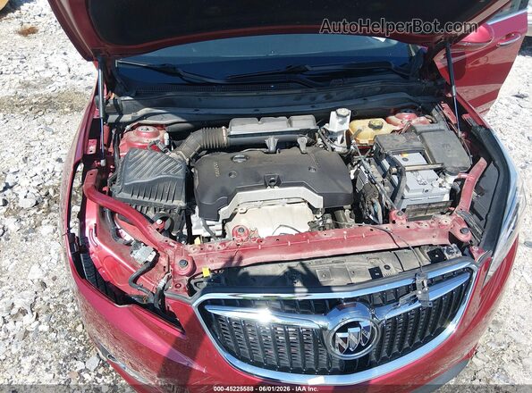 LRBFXCSA9KD129927 2019 BUICK ENVISION Red Դիմացի տեսք