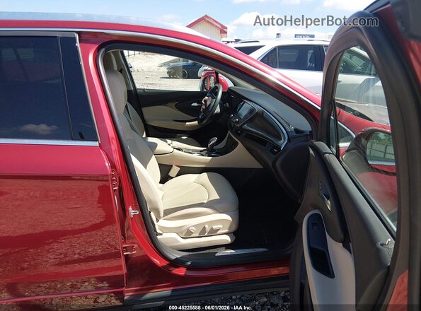 LRBFXCSA9KD129927 2019 BUICK ENVISION Red Սալոնի դիմացի տեսք