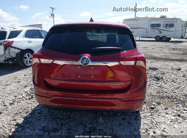 LRBFXCSA9KD129927 2019 BUICK ENVISION Red 