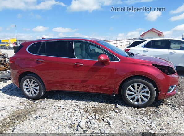 LRBFXCSA9KD129927 2019 BUICK ENVISION Red Սալոնի 360 աստիճան տեսք