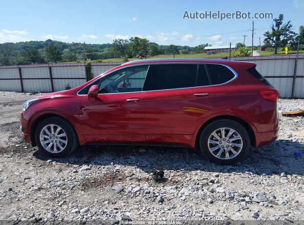 LRBFXCSA9KD129927 2019 BUICK ENVISION Red 