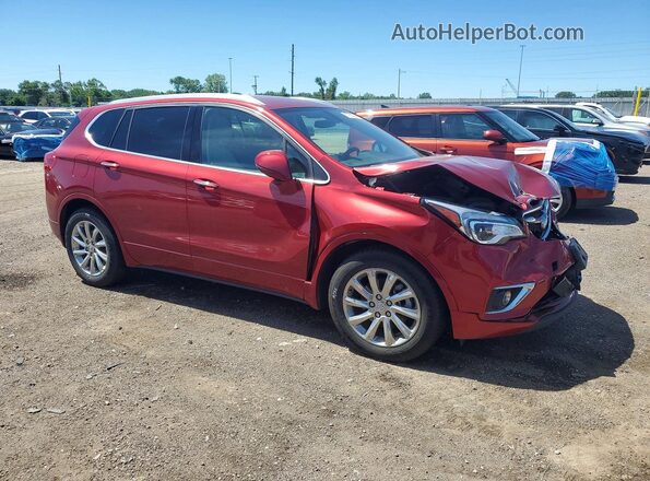 LRBFXCSA9LD115849 2020 BUICK ENVISION Maroon Front right