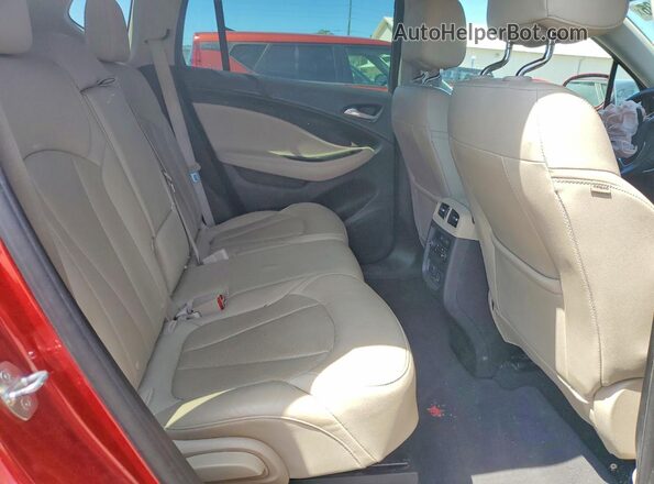 LRBFXCSA9LD115849 2020 BUICK ENVISION Maroon Rear interior view
