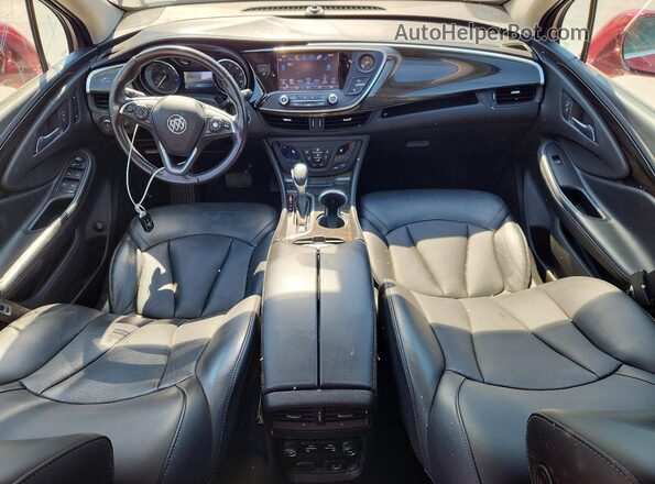 LRBFXCSAXKD000725 2019 BUICK ENVISION Red Вид панелі приладів