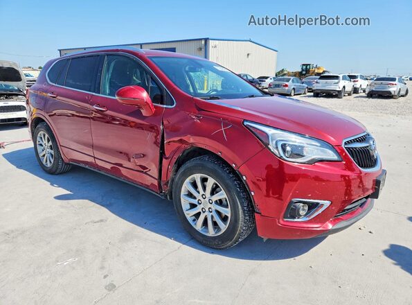 LRBFXCSAXKD000725 2019 BUICK ENVISION Red Передня права чверть
