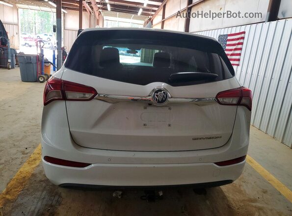 LRBFXCSAXKD009246 2019 BUICK ENVISION Белый Вид сзади