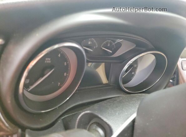 LRBFXCSAXKD009246 2019 BUICK ENVISION Белый Вид щитка приборов