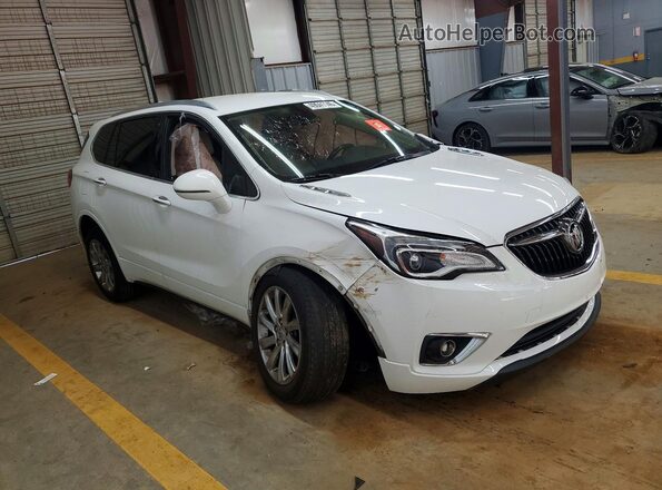 LRBFXCSAXKD009246 2019 BUICK ENVISION Белый Передняя правая четверть