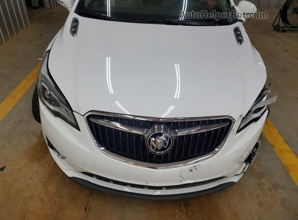 LRBFXCSAXKD009246 2019 BUICK ENVISION Белый Вид задней части салона