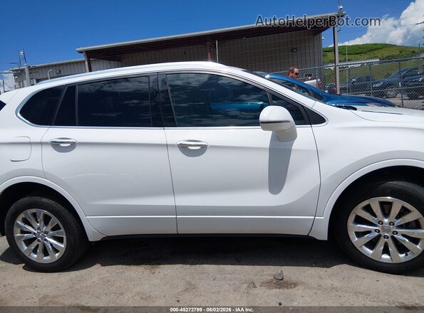LRBFXDSA0HD177654 2017 BUICK ENVISION White Rear interior view