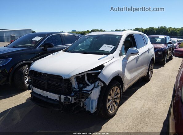 LRBFXDSA2HD013130 2017 BUICK ENVISION White Առջևի ձախ երեք քառորդ տեսարան