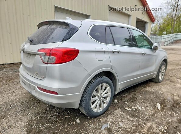 LRBFXDSA3HD221260 2017 BUICK ENVISION Silver Rear right