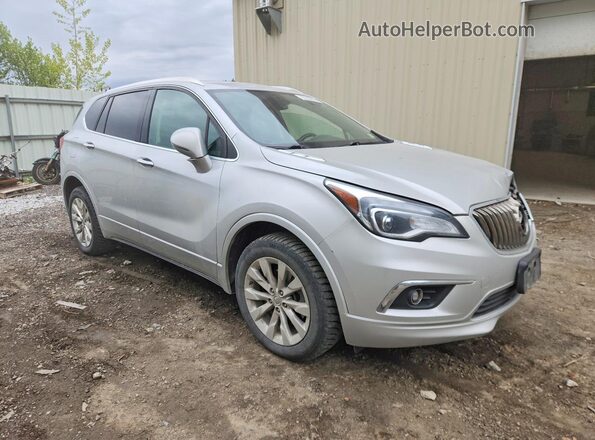 LRBFXDSA3HD221260 2017 BUICK ENVISION Silver Front right