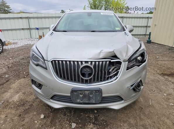 LRBFXDSA3HD221260 2017 BUICK ENVISION Silver Front view