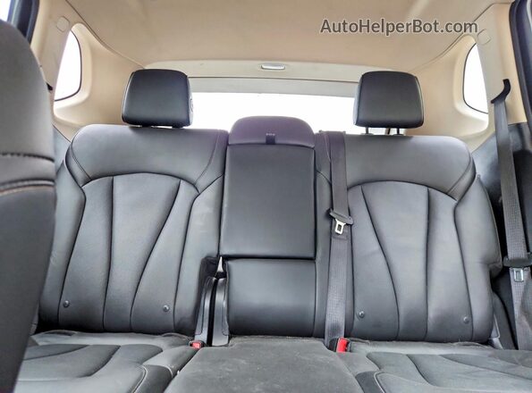 LRBFXDSA3HD221260 2017 BUICK ENVISION Silver Rear seats view