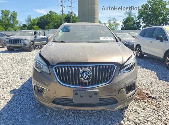 LRBFXDSA8HD164389 2017 BUICK ENVISION Gray Front view