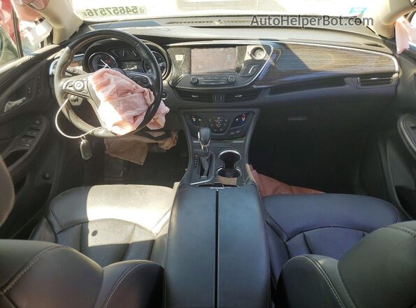 LRBFXDSA8HD164389 2017 BUICK ENVISION Gray Dashboard view