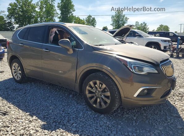 LRBFXDSA8HD164389 2017 BUICK ENVISION Gray Front right