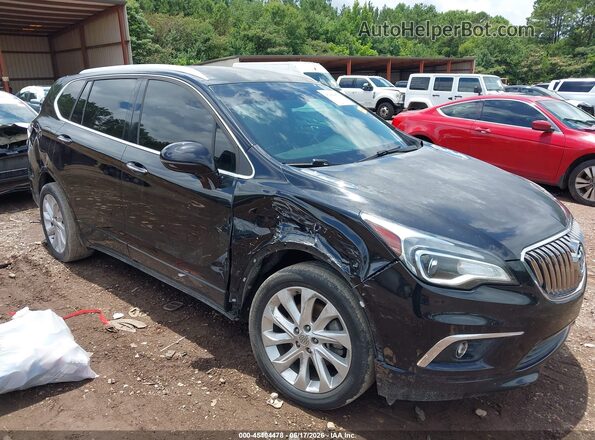 LRBFXESX0GD167098 2016 BUICK ENVISION Black Front view