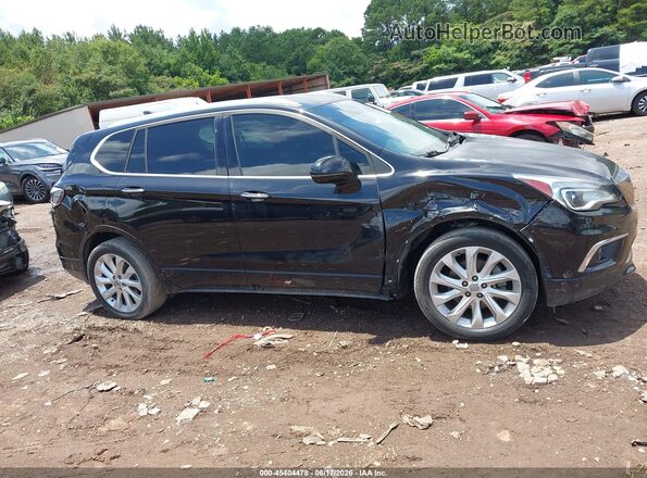 LRBFXESX0GD167098 2016 BUICK ENVISION Black Rear interior view