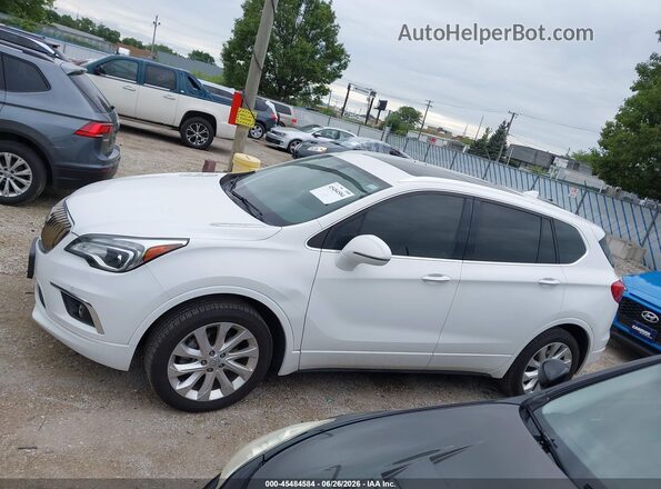 LRBFXESX0HD094770 2017 BUICK ENVISION White 360 interior view