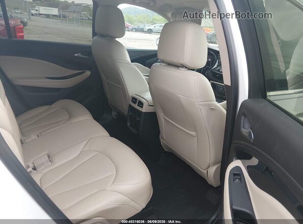 LRBFXESX1GD214168 2016 BUICK ENVISION White Widok naklejki z numerem VIN
