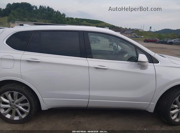 LRBFXESX1GD214168 2016 BUICK ENVISION White Widok wnętrza z tyłu