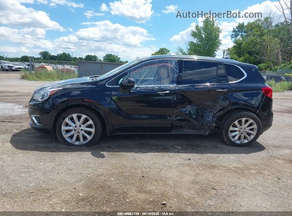 LRBFXESX3GD189452 2016 BUICK ENVISION Black Вид задньої частини салону