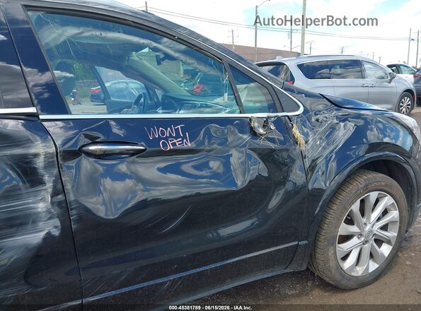 LRBFXESX3GD189452 2016 BUICK ENVISION Black Вид салону спереду
