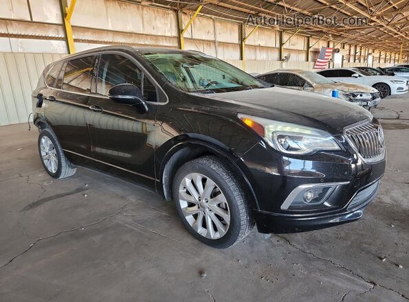 LRBFXESX3GD243722 2016 BUICK ENVISION Black Передня права чверть