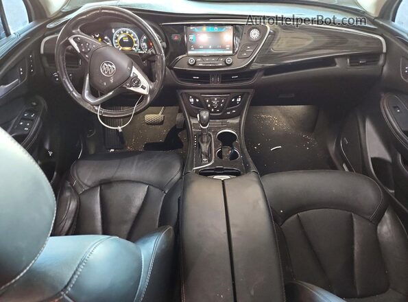 LRBFXESX3GD243722 2016 BUICK ENVISION Black Вид панелі приладів