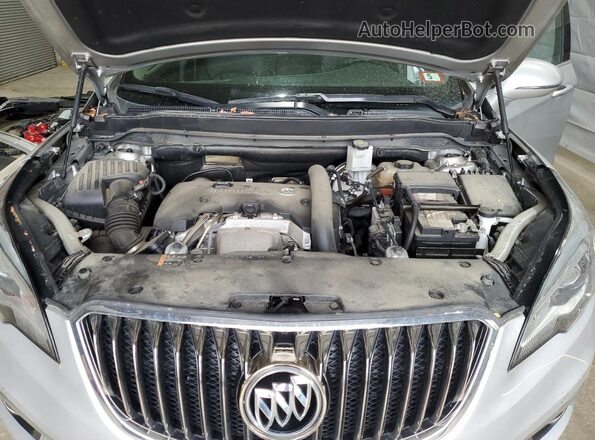 LRBFXESX4GD242207 2016 BUICK ENVISION Silver Engine compartment view