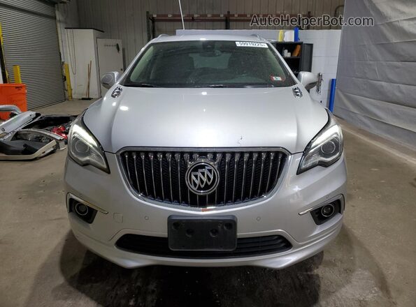 LRBFXESX4GD242207 2016 BUICK ENVISION Silver Front view