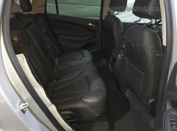 LRBFXESX4GD242207 2016 BUICK ENVISION Silver Rear interior view
