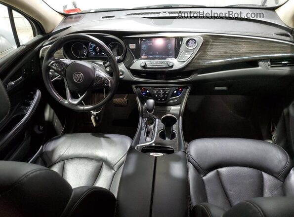 LRBFXESX4GD242207 2016 BUICK ENVISION Silver Dashboard view
